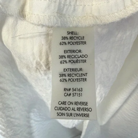 NWT Calvin Klein White Sheath Dress Boat Neckline Tied, Ruched Sleeve Women's 6 - Picture 5 of 6